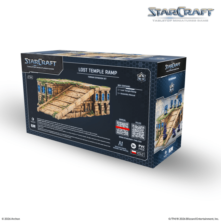 StarCraft Miniatures Game: Terrain: Lost Temple Ramp