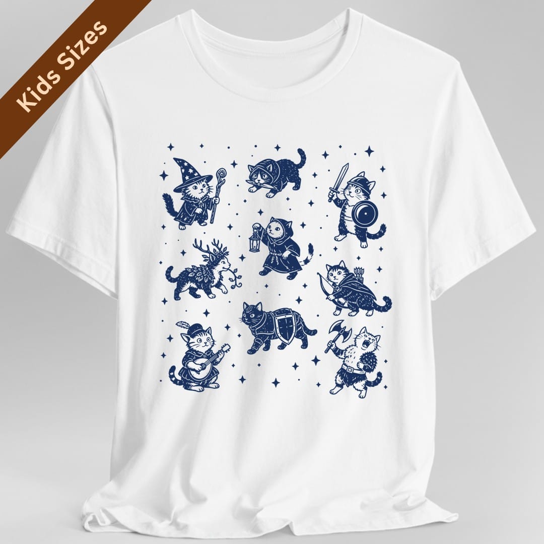 Adventurer Cats Kids T-Shirt