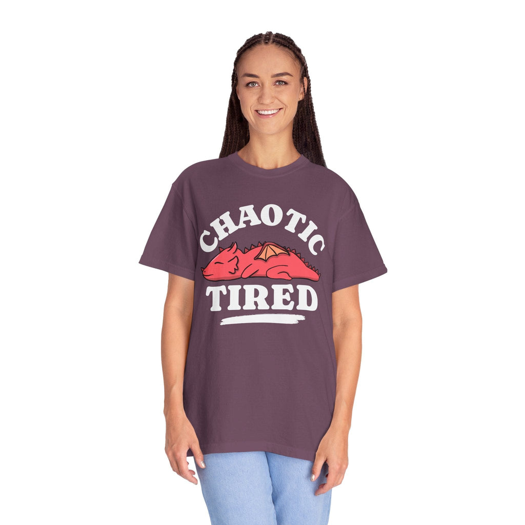 Alignment: Chaotic Tired T-shirt - Comfort Colors