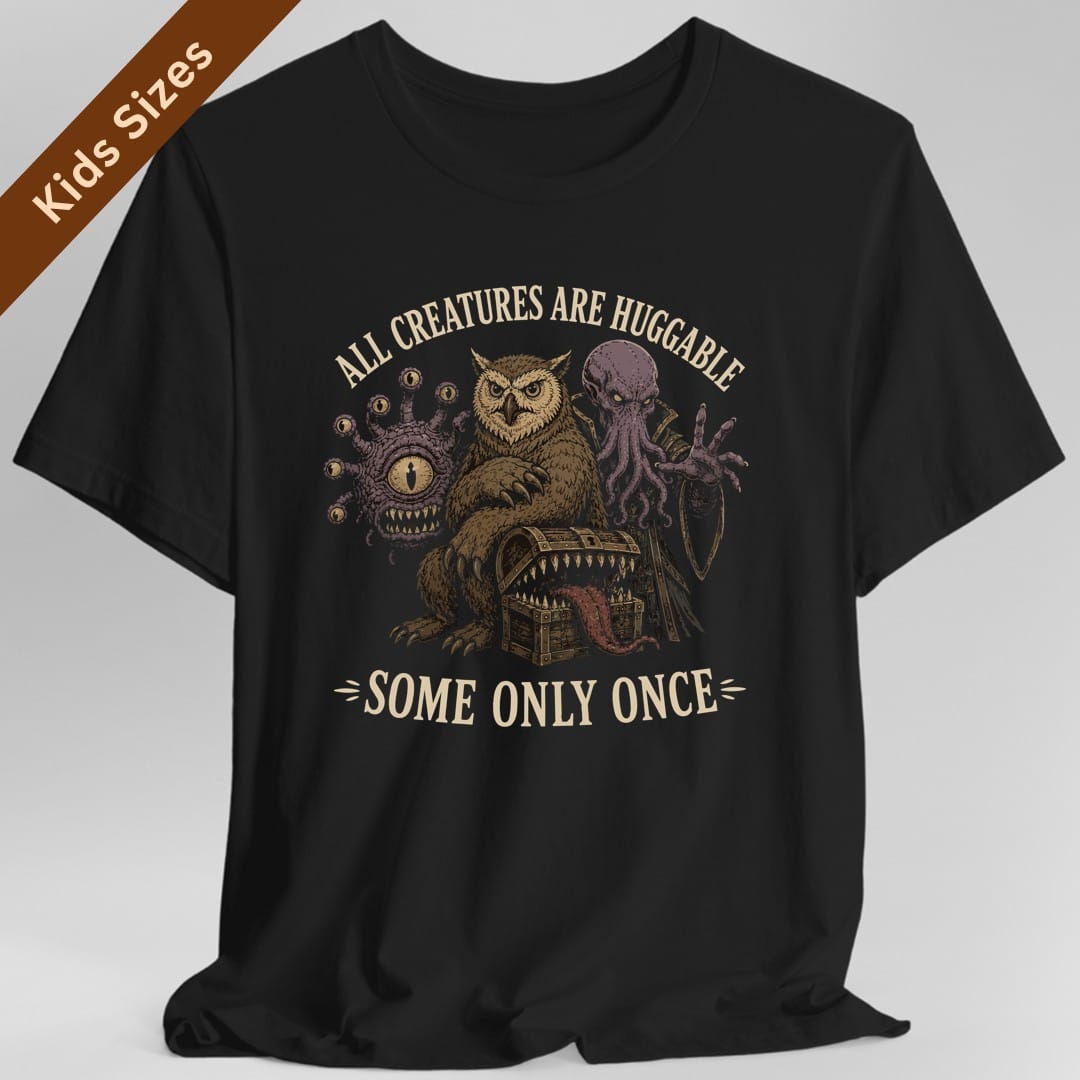 All Creatures Huggable Kids T-Shirt