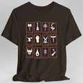 All D&D Classes Tarot T-Shirt