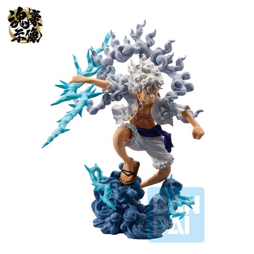 One Piece Monkey D. Luffy Gear 5 EX Devils Volume 3 Ichibansho Statue