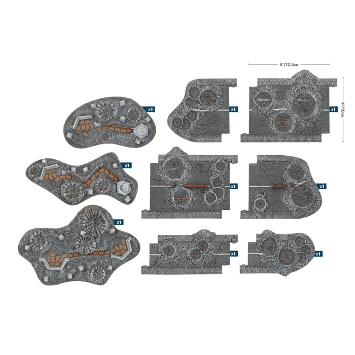 Battlefield in a Box: Mundus Imperialis - Highways - Damaged