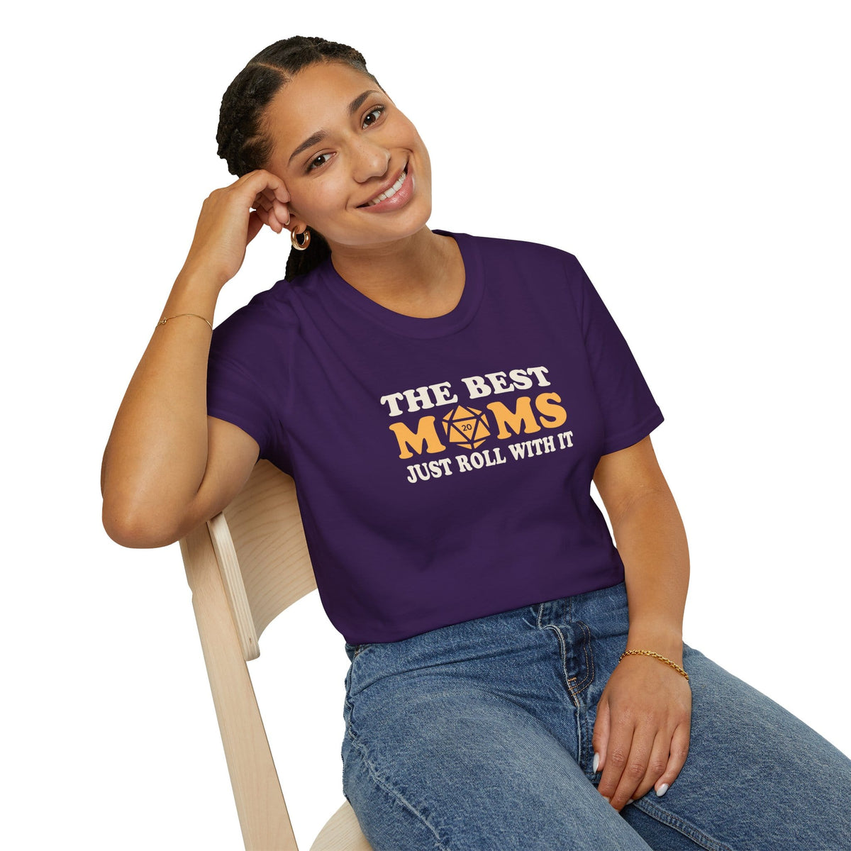 Best Moms Roll With It T-shirt