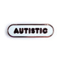 Pride Pals Accessibility Enamel Pin - Autistic (White)