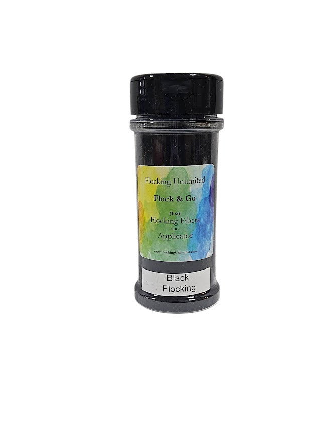Flock & Go  Flocking and Applicator all in One (Black)