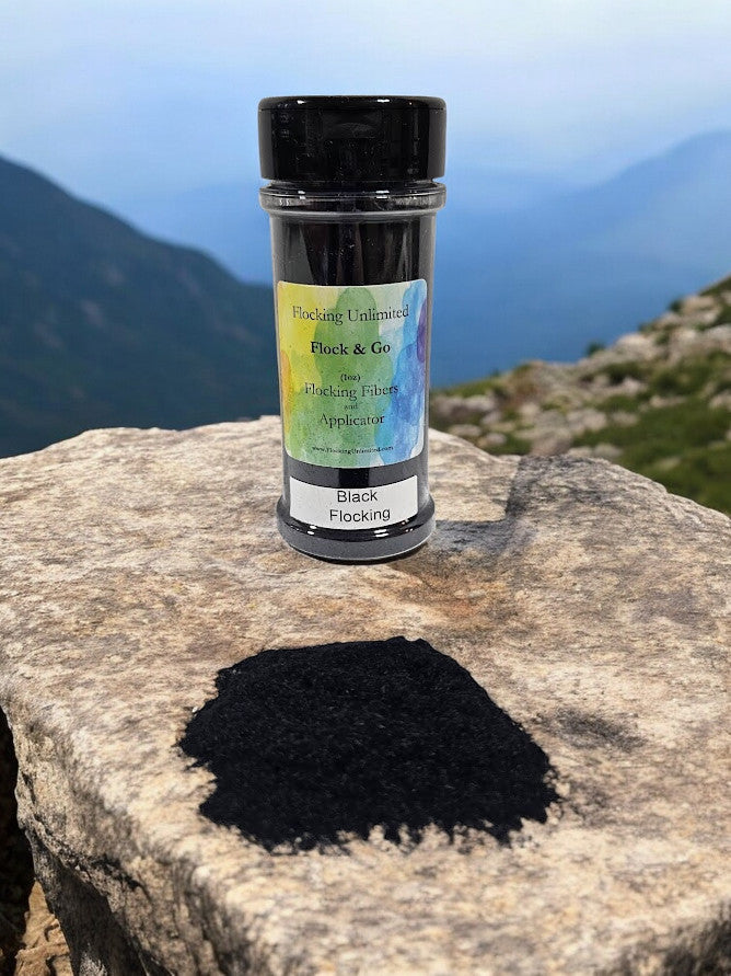 Flock & Go  Flocking and Applicator all in One (Black)