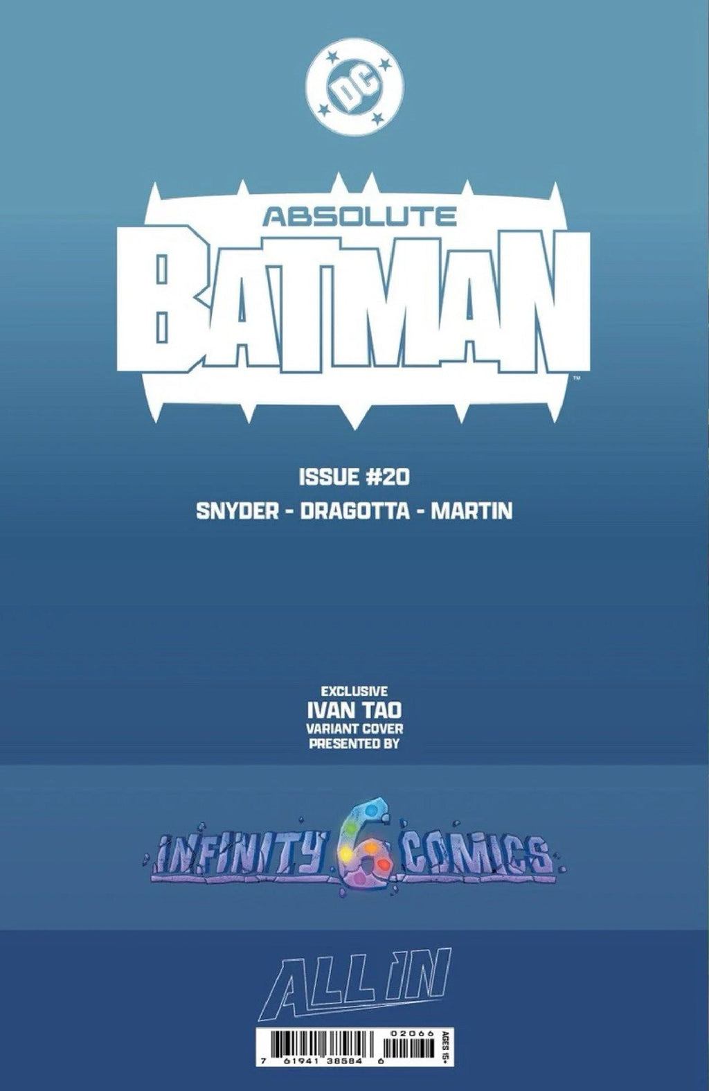 [FOIL] ABSOLUTE BATMAN #20 IVAN TAO EXCLUSIVE VIRGIN VAR (06/03/2026)