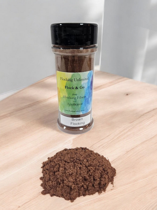 Flock & Go  Flocking and Applicator all in One (Brown)