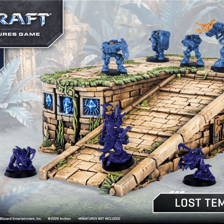 StarCraft Miniatures Game: Terrain: Lost Temple Ramp