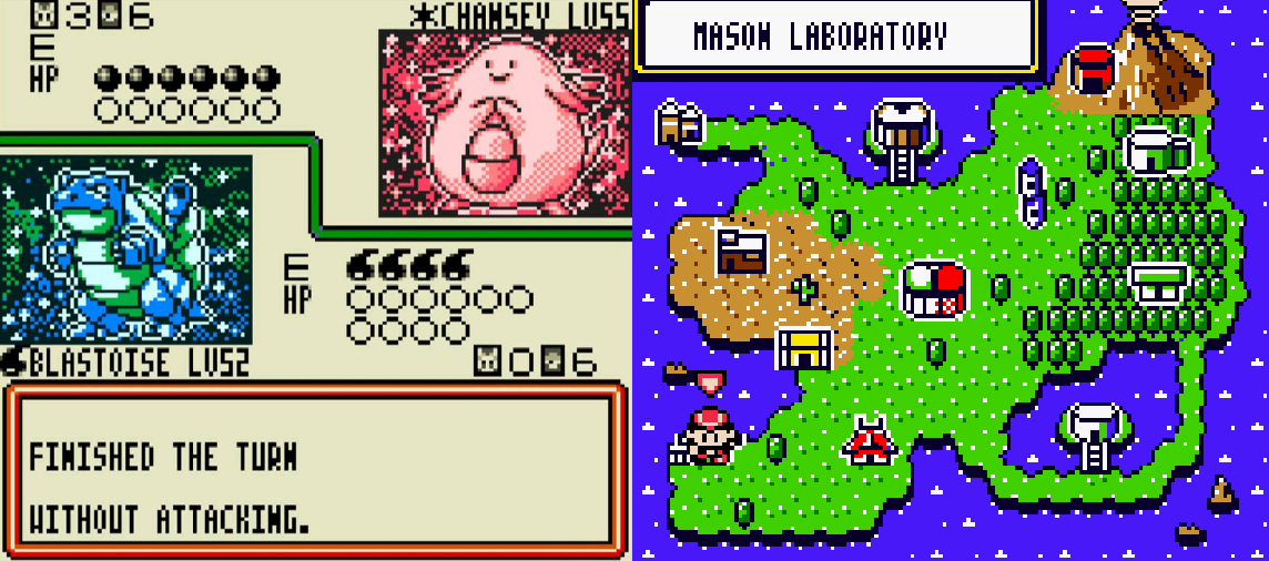 Pokemon Trading Card Game 1 Gameboy Color GBC Video Game Catridge 2000