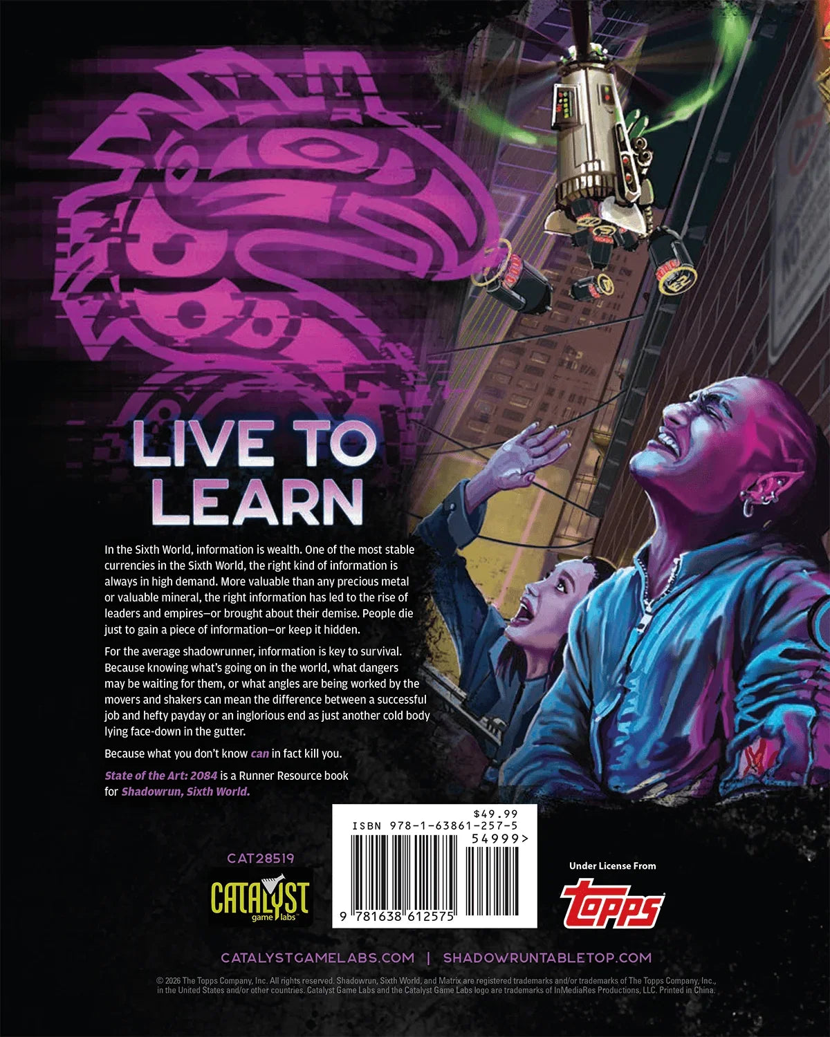 Shadowrun: State of the Art 2084 Runner Resource Book