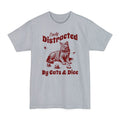 Easily Distracted By Cats & Dice Tall T-Shirt