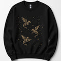 Celestial Dragons and Stars Sweatshirt