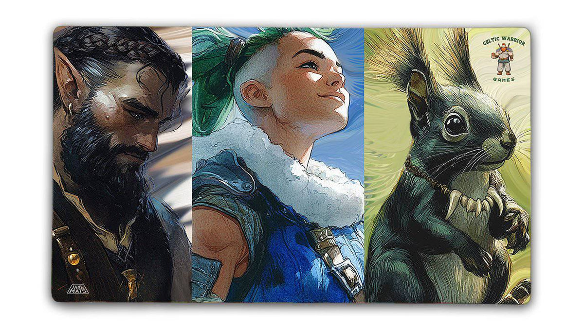 Celtic Commander TCG Playmat