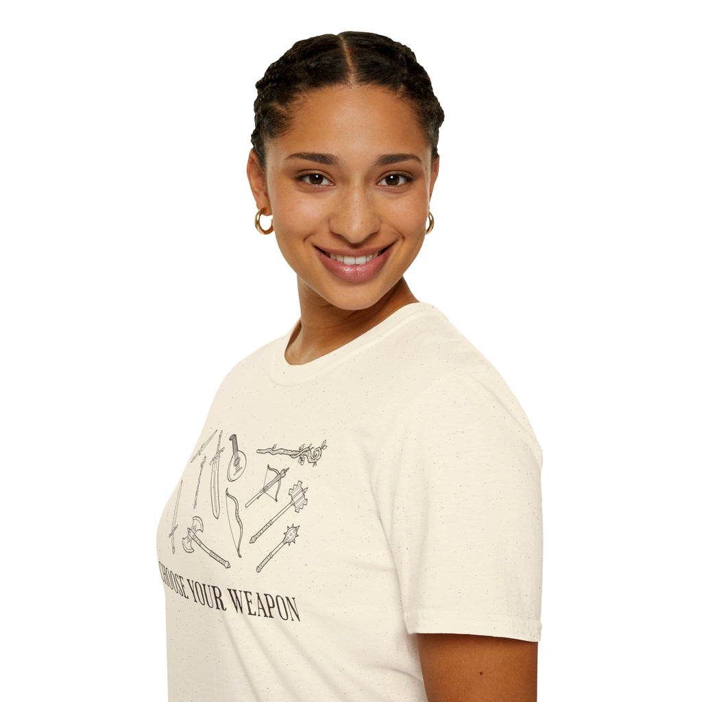 Choose Your Weapon D&D T-Shirt