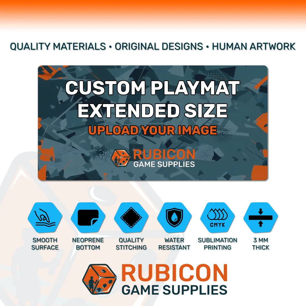 Custom 28" x 14" Playmat