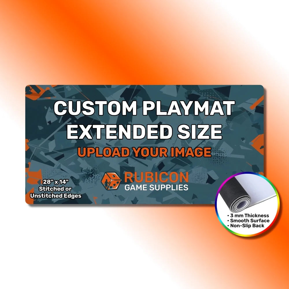 Custom 28" x 14" Playmat