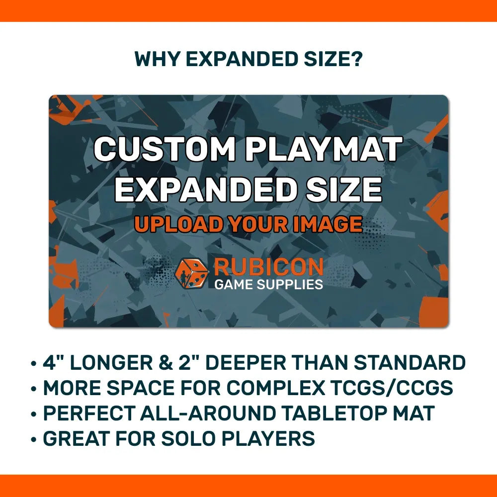 Custom 28" x 16" Playmat
