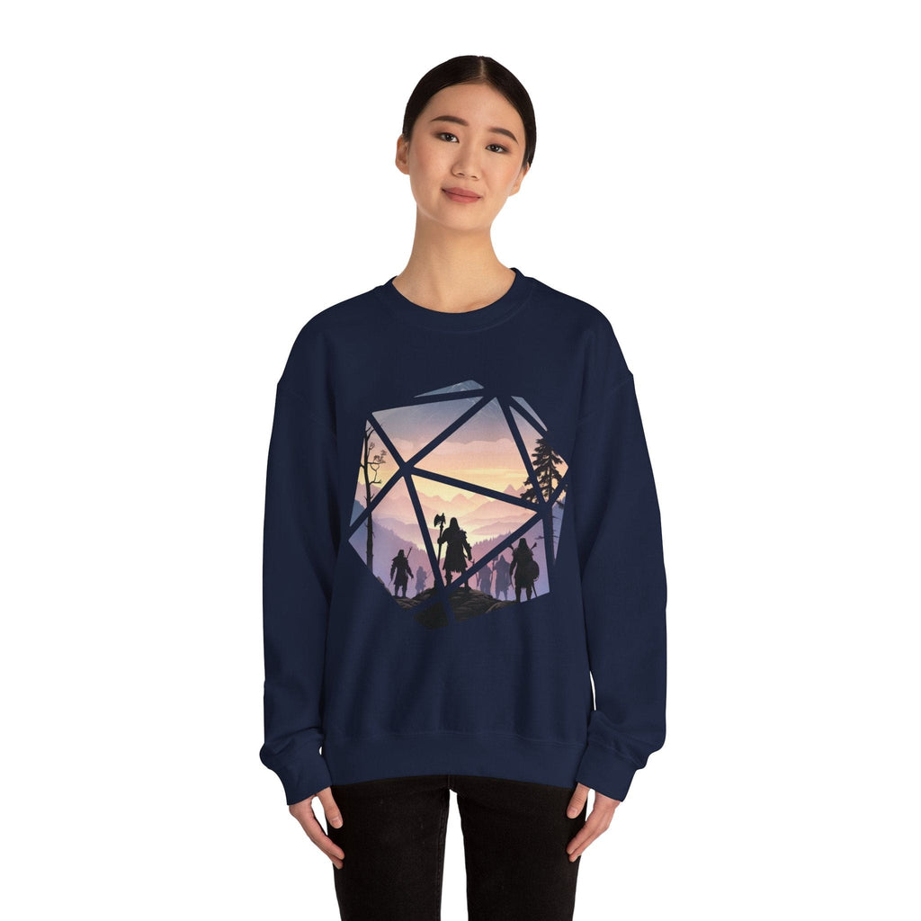 D&D D20 Landscape Sweatshirt