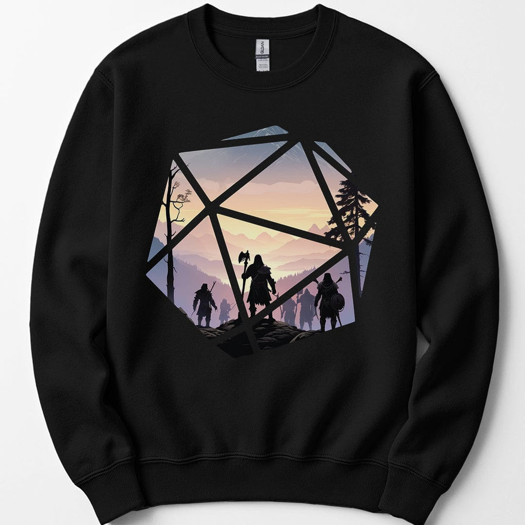 D&D D20 Landscape Sweatshirt