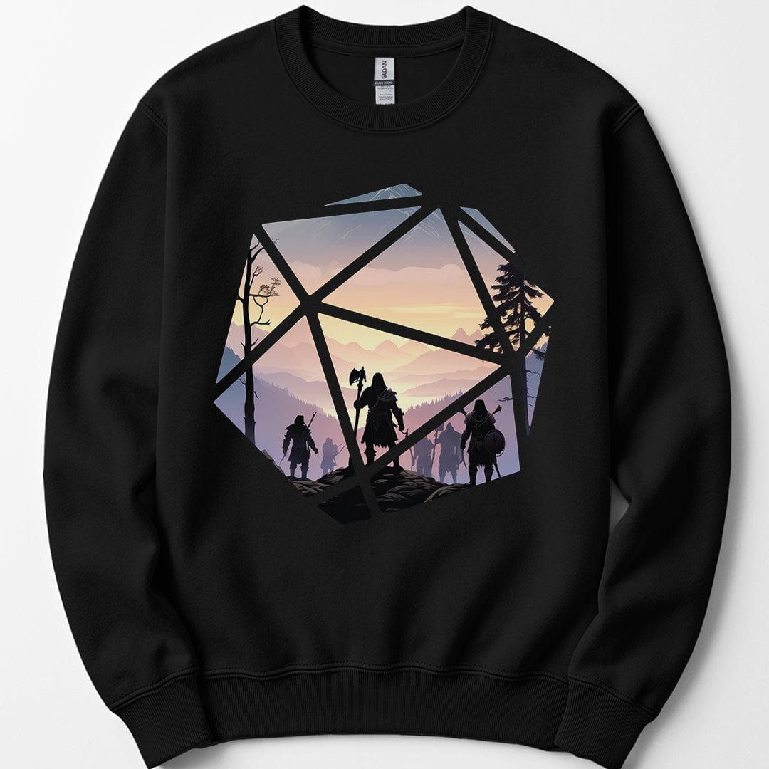 D&D D20 Landscape Sweatshirt