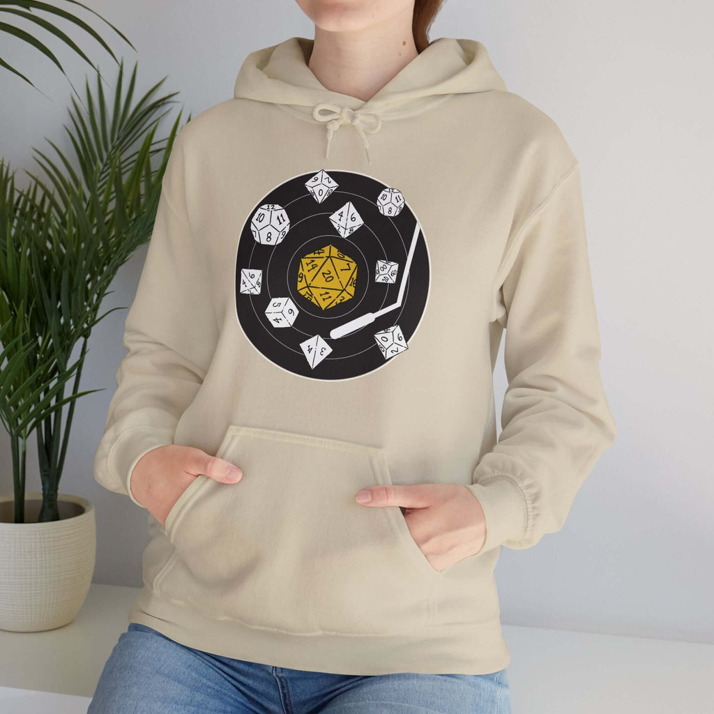 D&D Dice Record Vinyl Hoodie