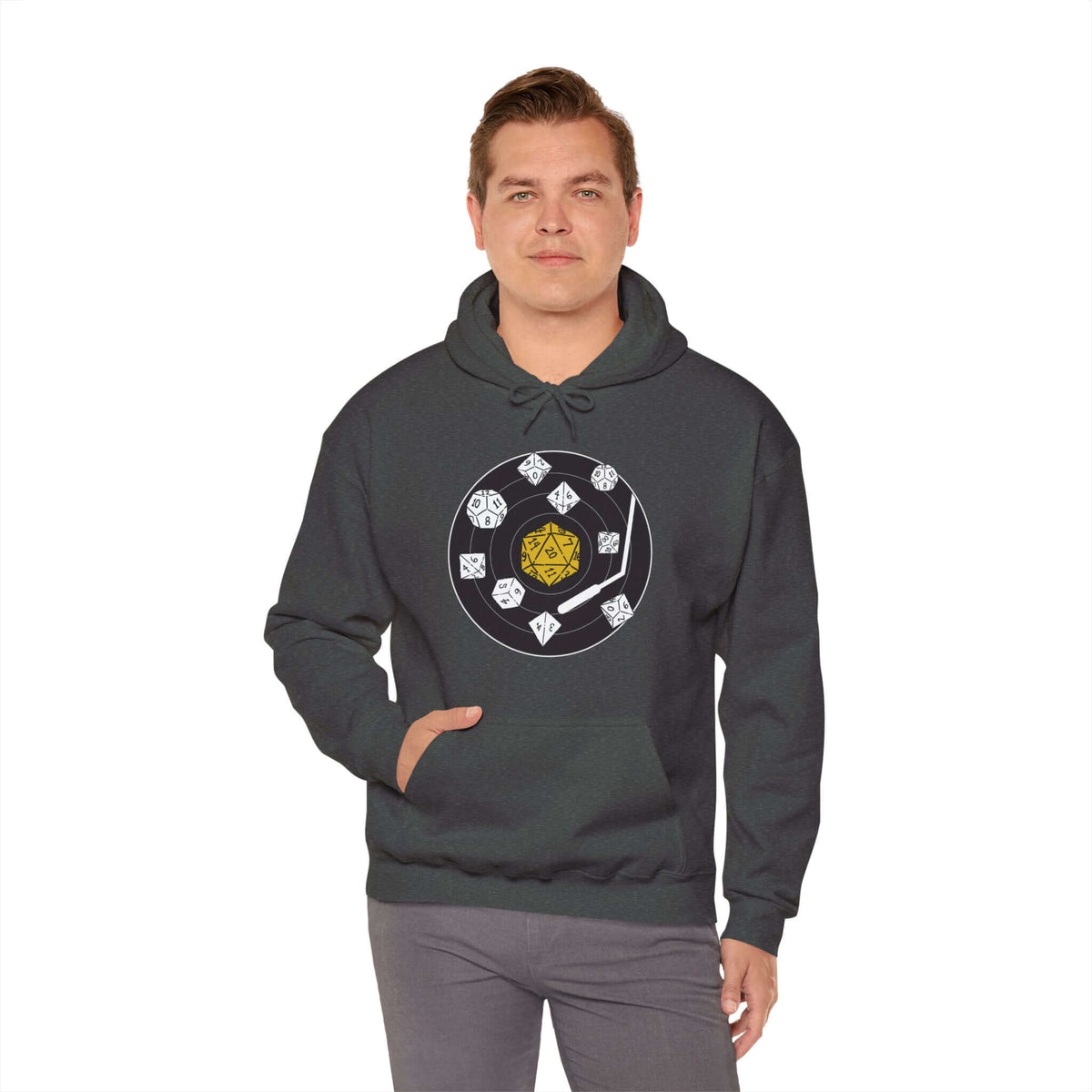 D&D Dice Record Vinyl Hoodie