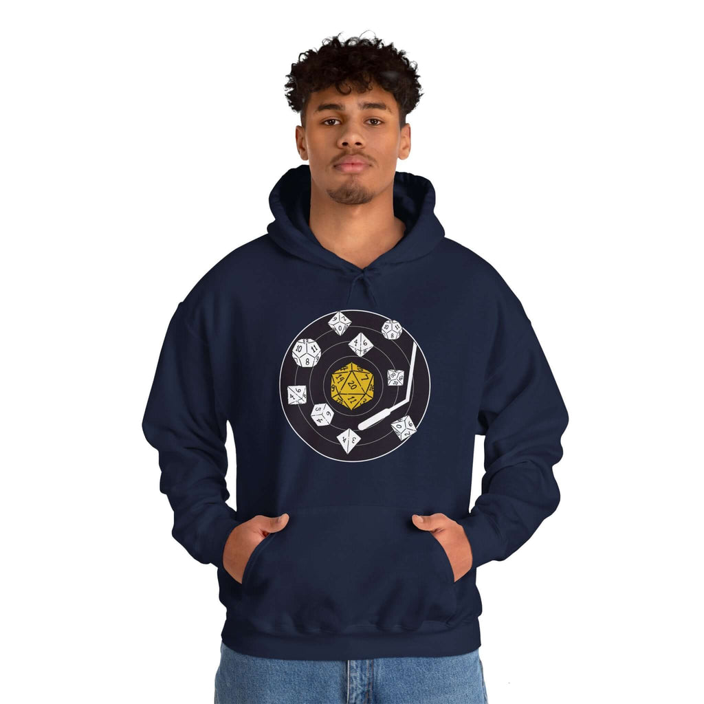 D&D Dice Record Vinyl Hoodie