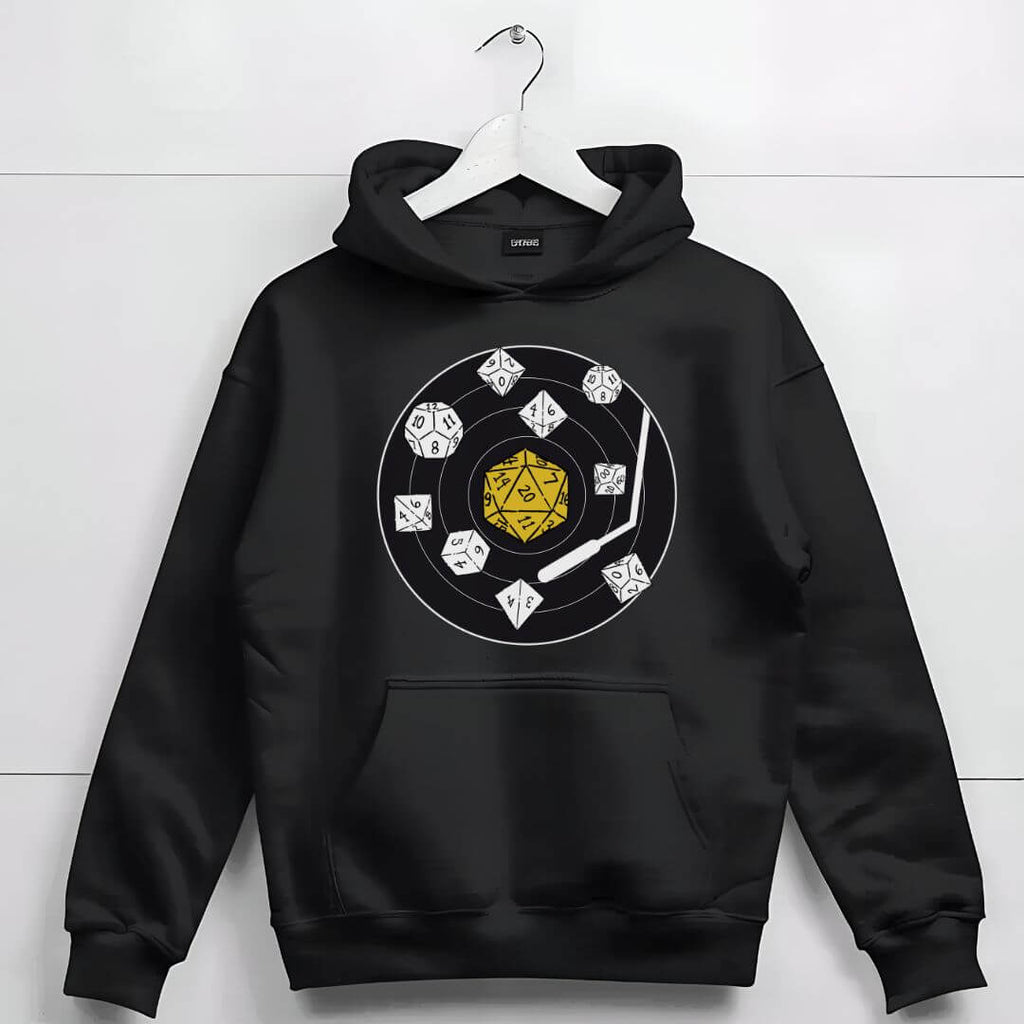 D&D Dice Record Vinyl Hoodie