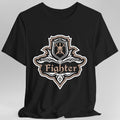 D&D Fighter Class Fancy Emblem T-Shirt