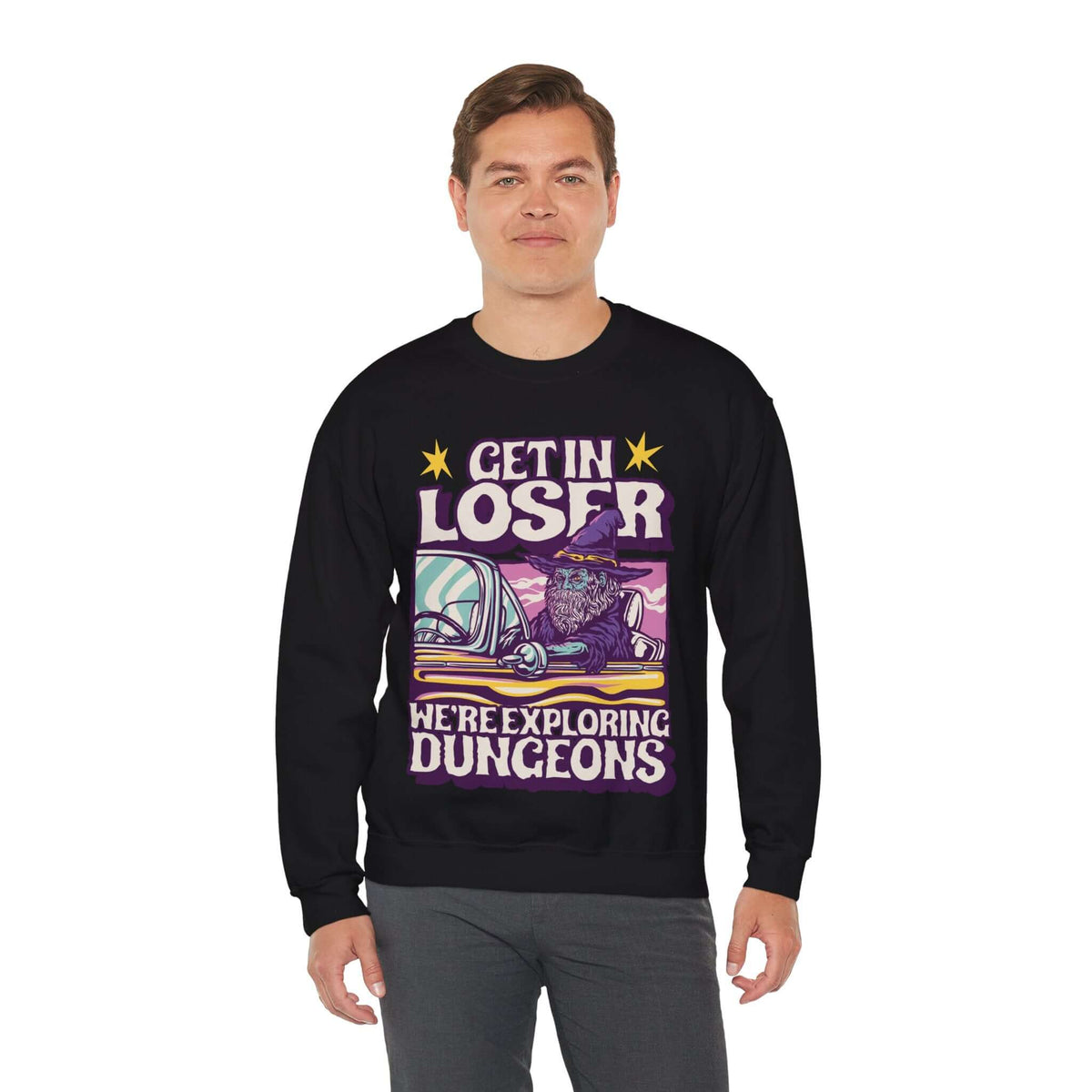 D&D Sweatshirt - Get In Loser