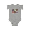 D&D Monster Stamps Baby Bodysuit