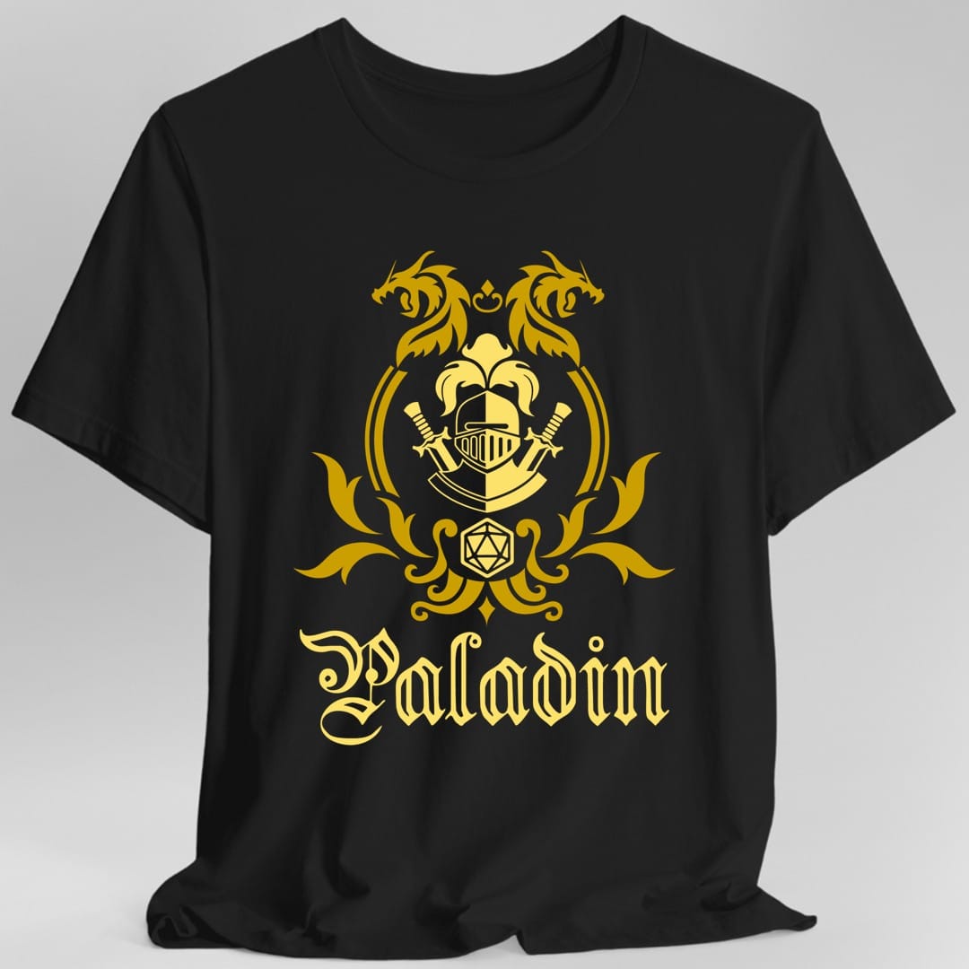 D&D Paladin Class Simple Emblem T-Shirt