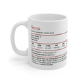 D&D Sister Stat Block Mug Gift
