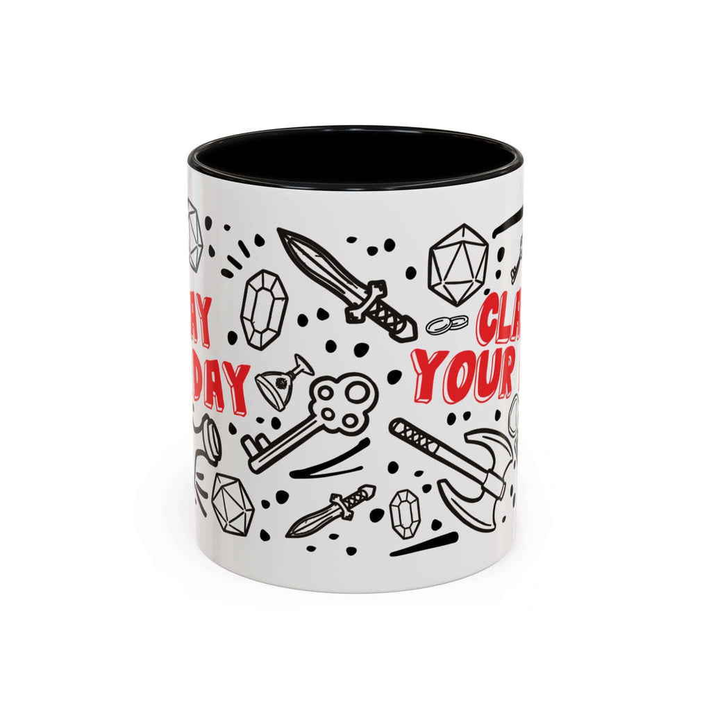 D&D Slay The Day Mug