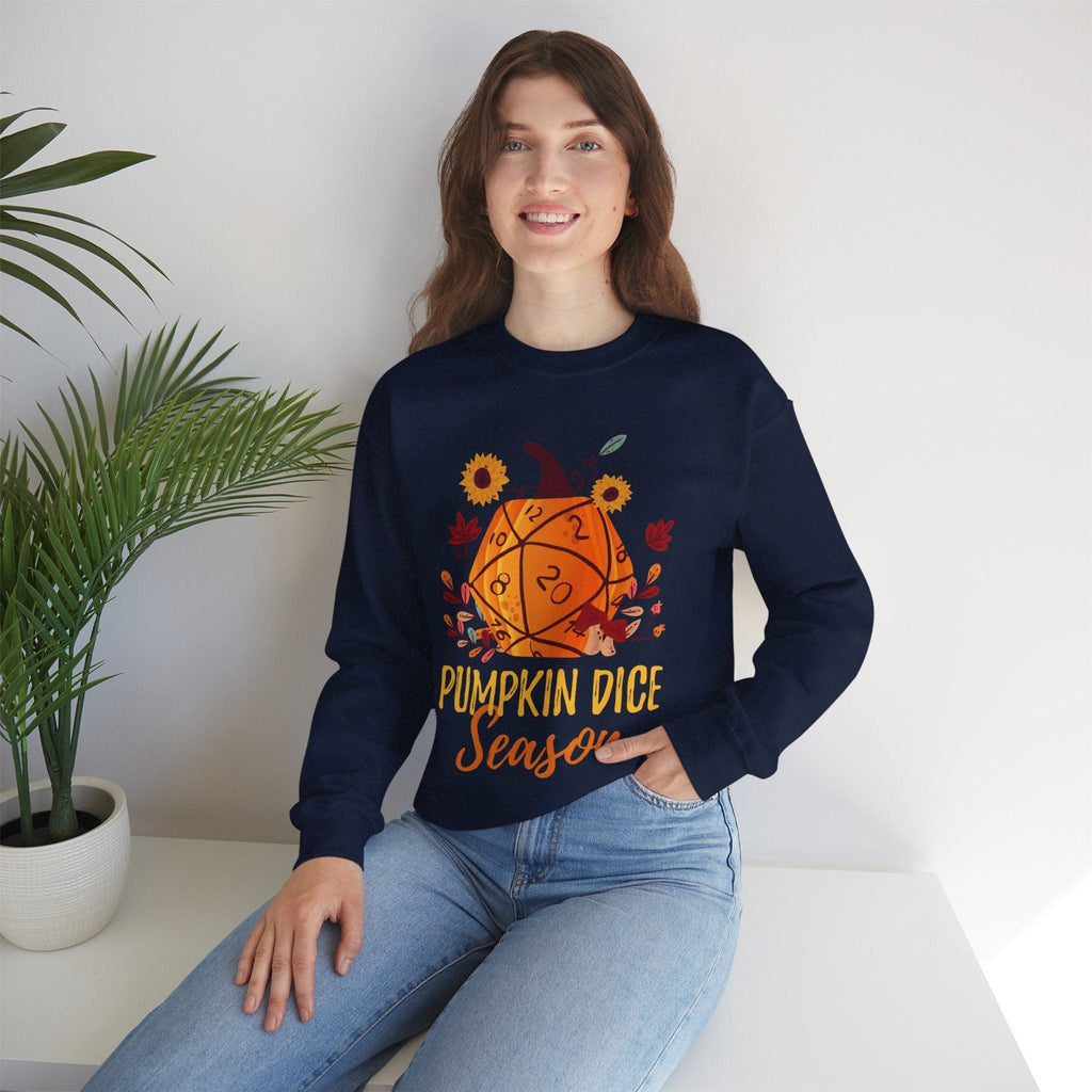 D&D Sweatshirt Pumpkin Dice Season