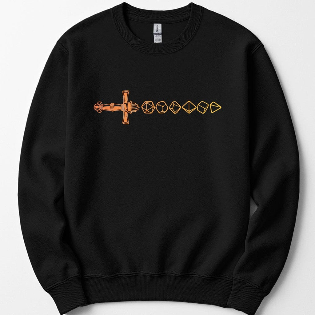 D&D Sword D20 Sweatshirt