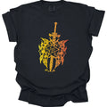 D&D Sword D20 T-shirt - Comfort Colors