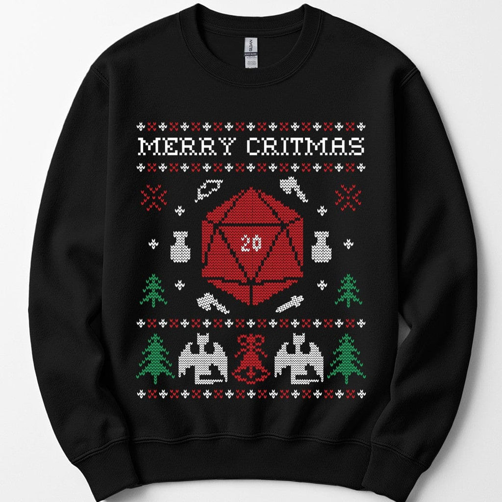 D&D Ugly Christmas Sweater Sweatshirt