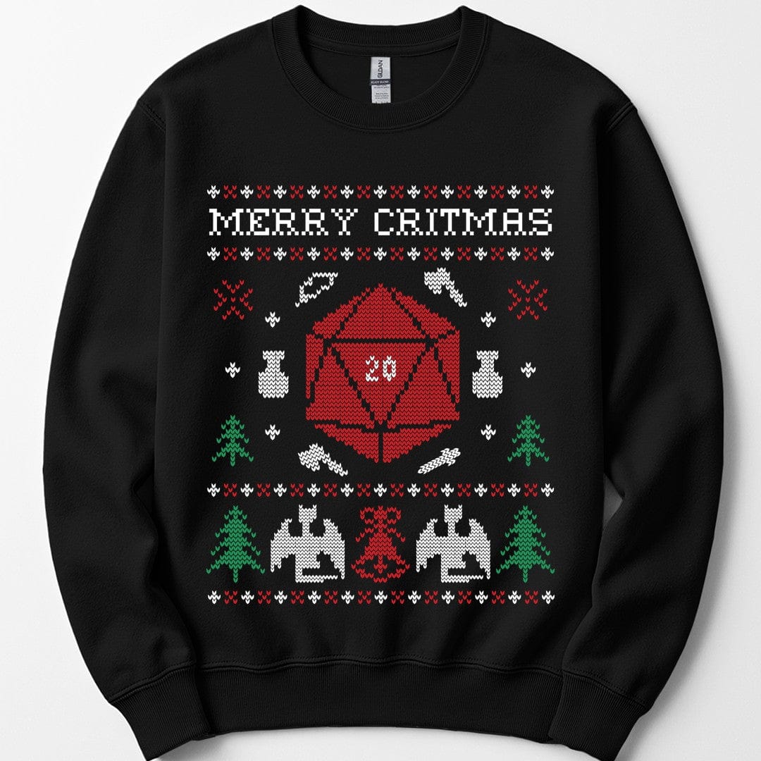 D&D Ugly Christmas Sweater Sweatshirt