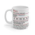 D&D Wife Stat Block Mug