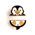 Pride Pals Enamel Pin Set - Penguin