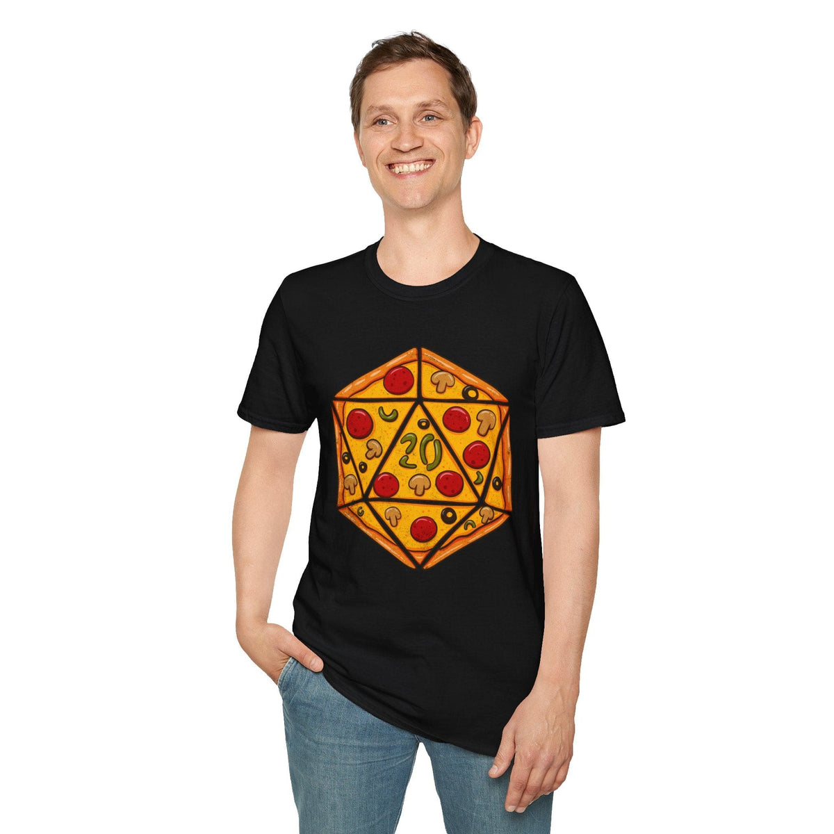 D20 Pizza Shirt