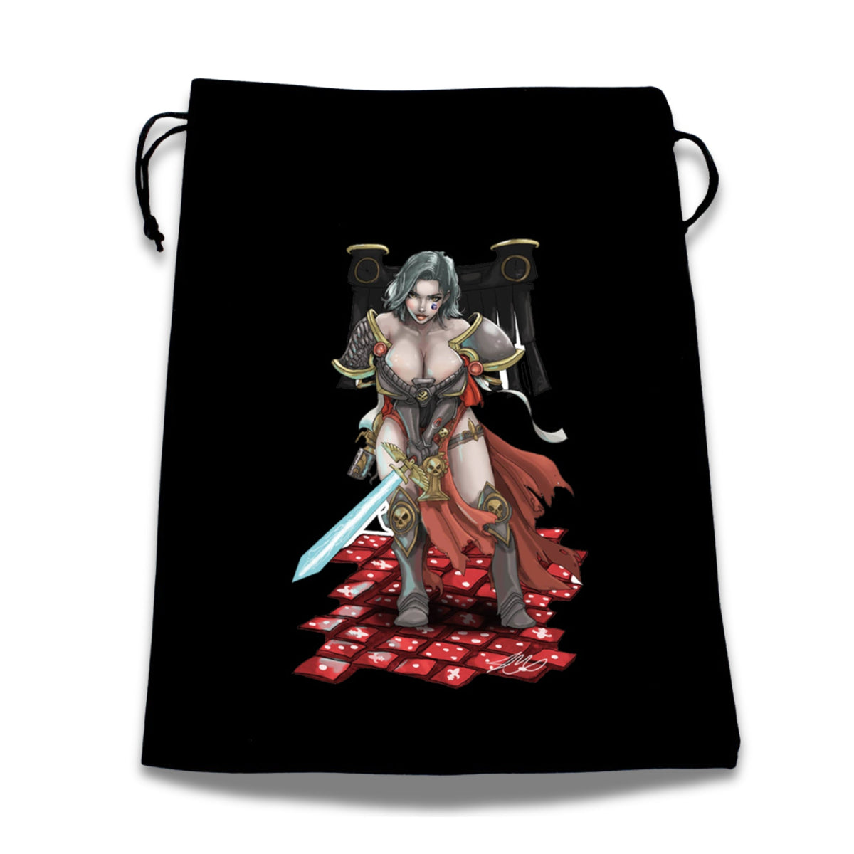 Dauntless Sister  |  Premium Dice Bag
