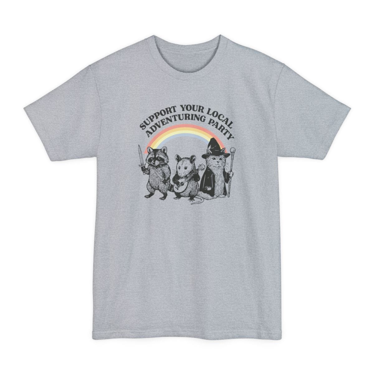 Support Your Local Adventuring Party Tall T-Shirt