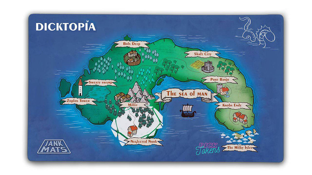 Dicktopia Playmat