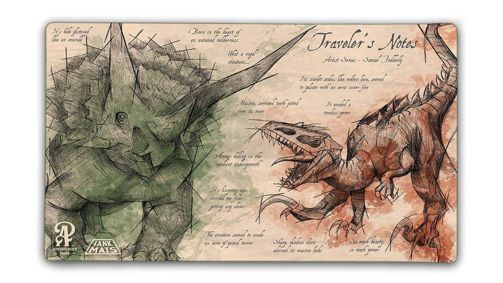 Dinosaurs Sketch Playmat