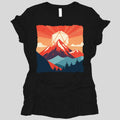 D&D D20 Japanese Landscape Women's T-shirt