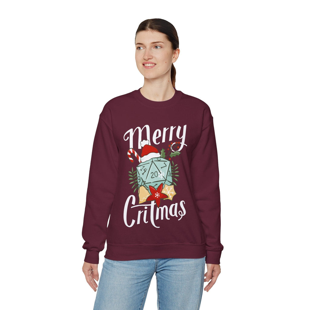 D&D Merry Critmas Sweatshirt